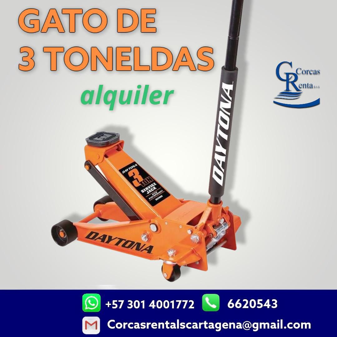 Gato de 3 toneladas