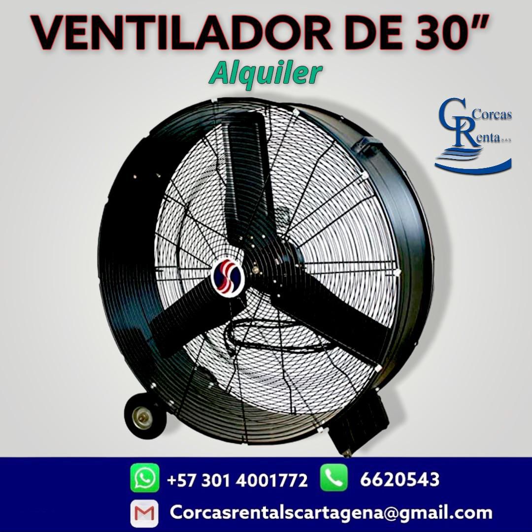 Ventilador de 30 pulgadas
