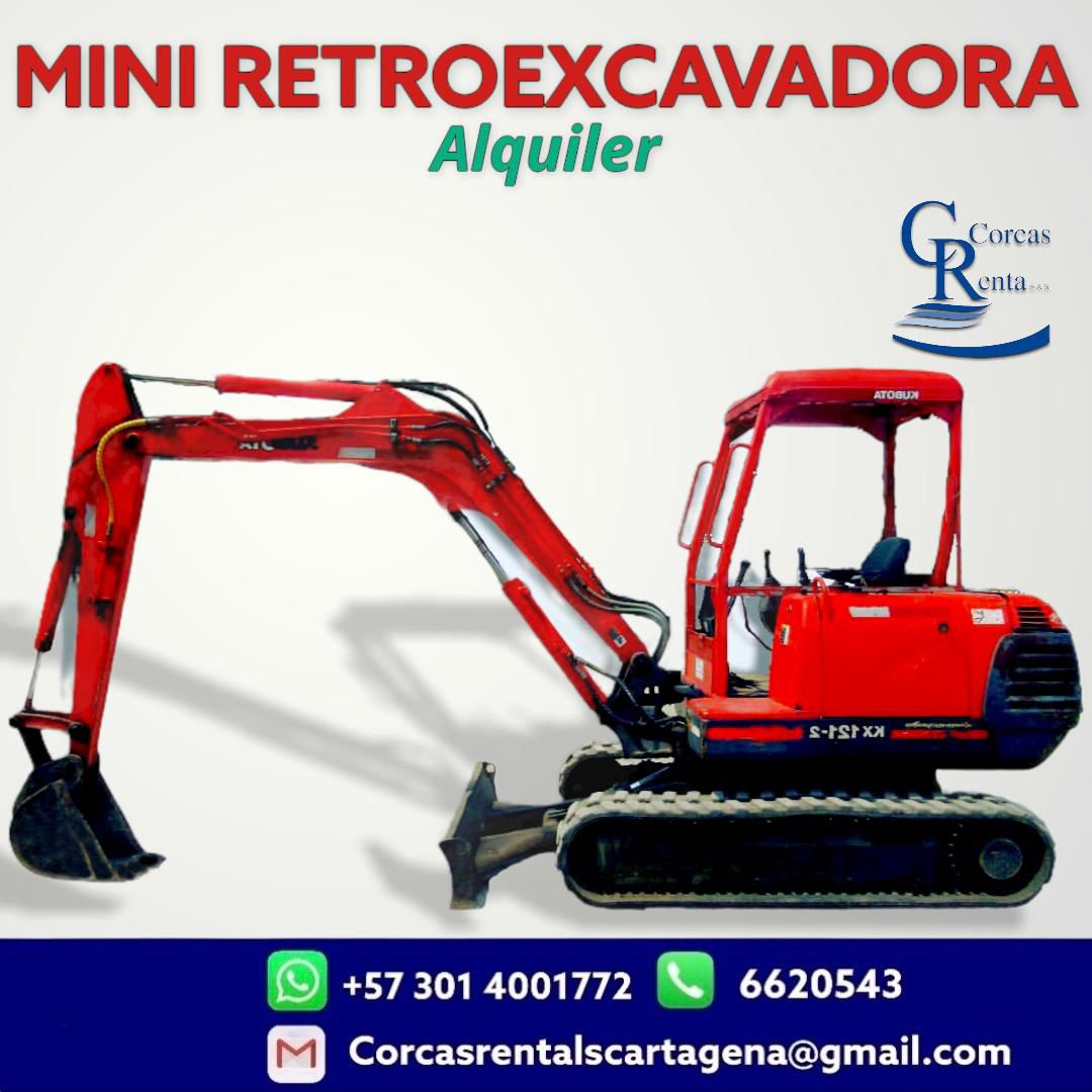 Mini Retroexcavadora