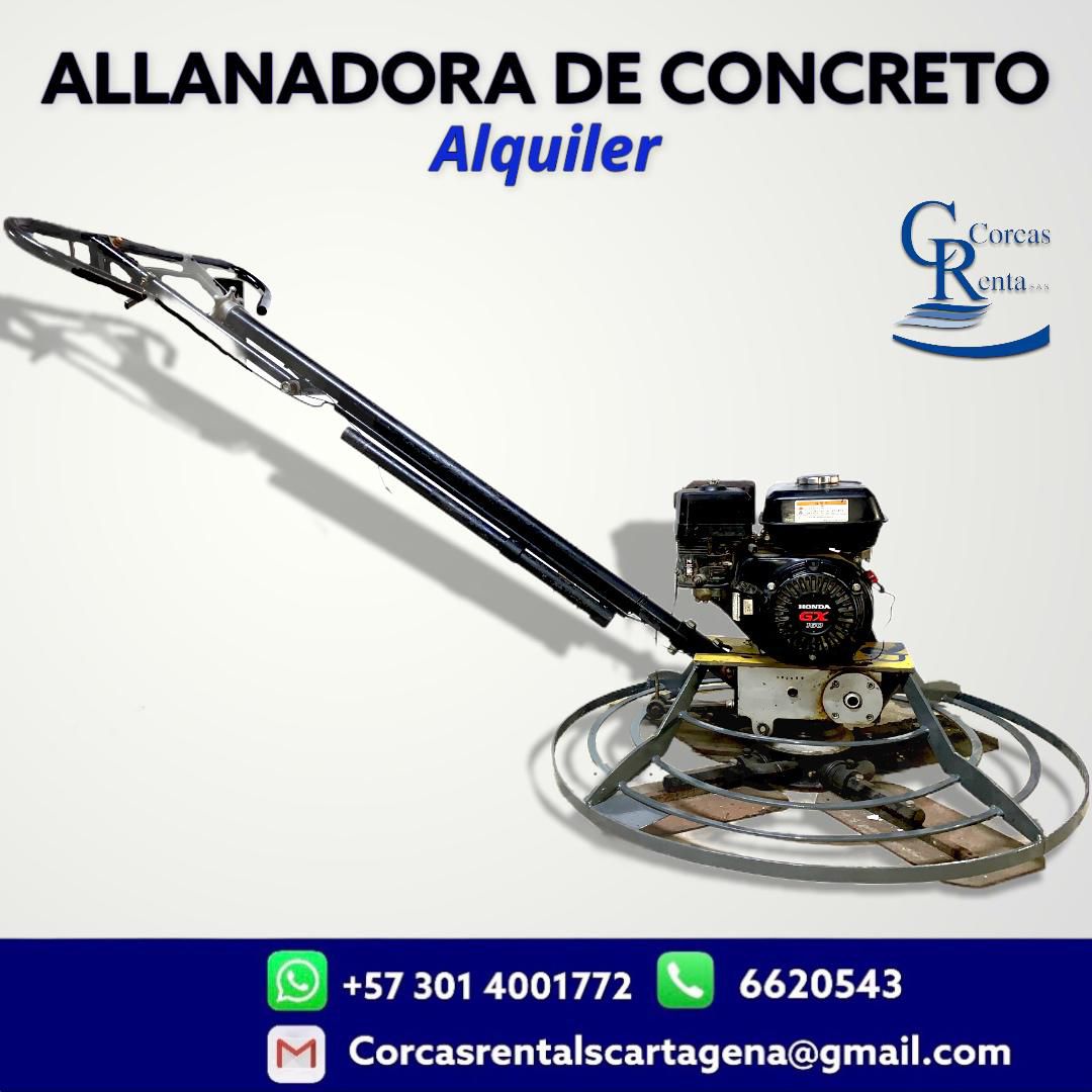 Aplanadora de Concreto
