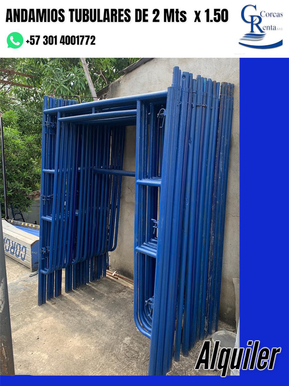 Andamios Tubulares 2 mts